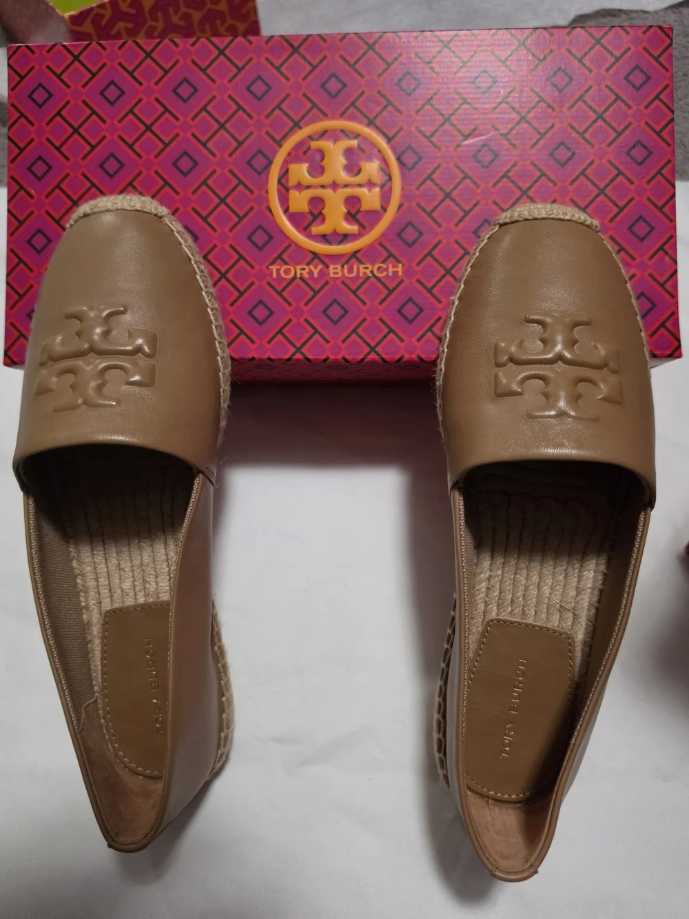 Tory Burch Everly Espadrille Flat — Brown-Tiramisu